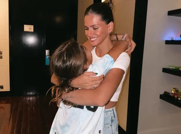 La China Suárez y Rufina alentaron a Icardi en la Champions&nbsp;League