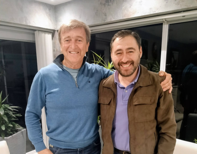 Tortoriello se reunió con el intendente de Allen, Marcelo Román, quien enfrenta una causa por presunta administración fraudulenta
